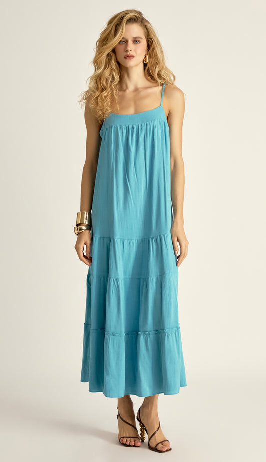 Vestido Camila Azul