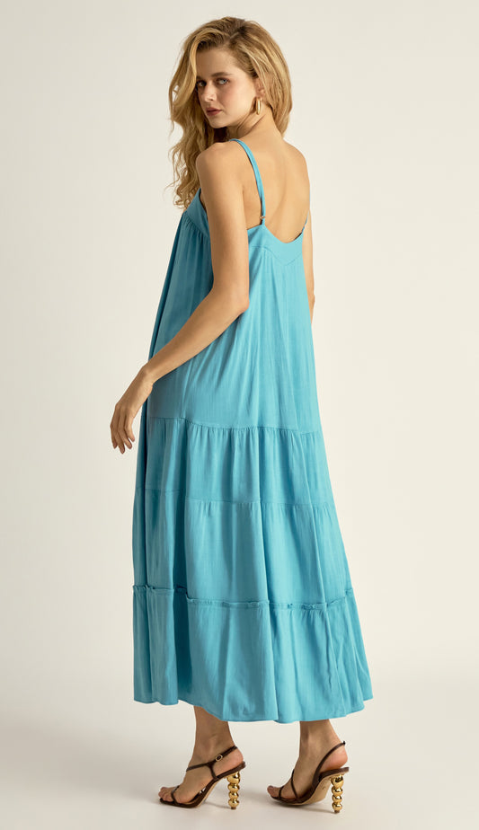 Vestido Camila Azul