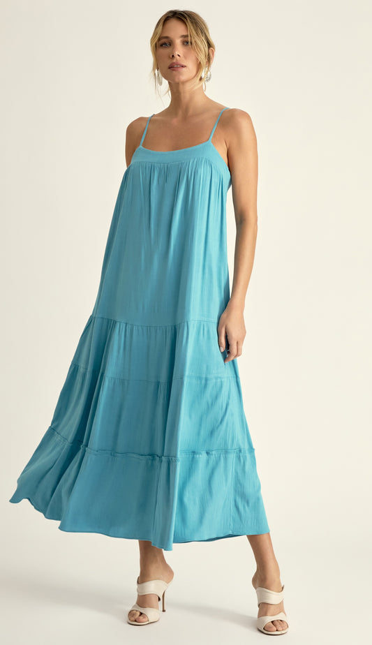 Vestido Camila Azul