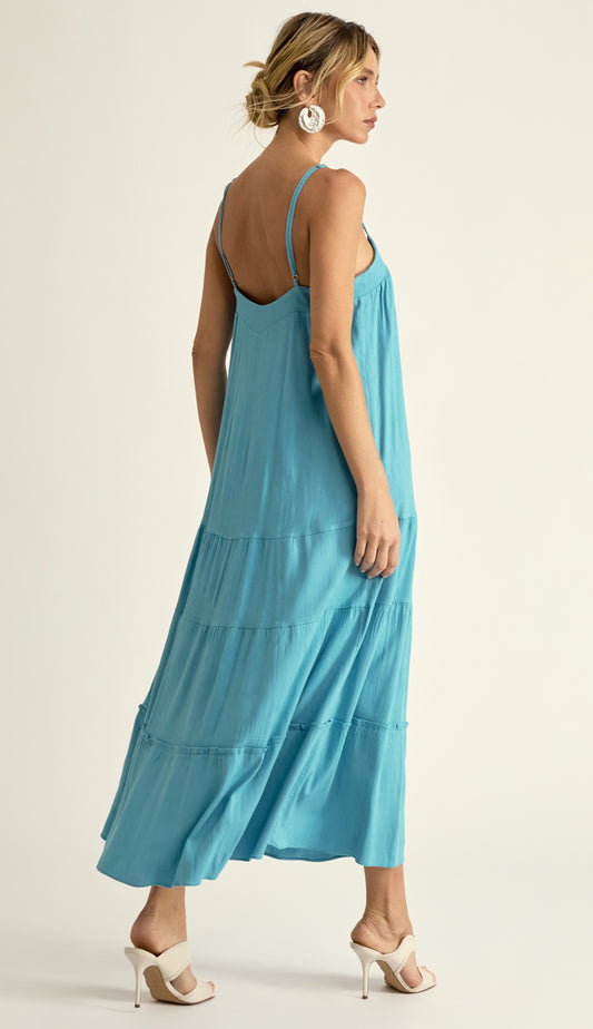 Vestido Camila Azul