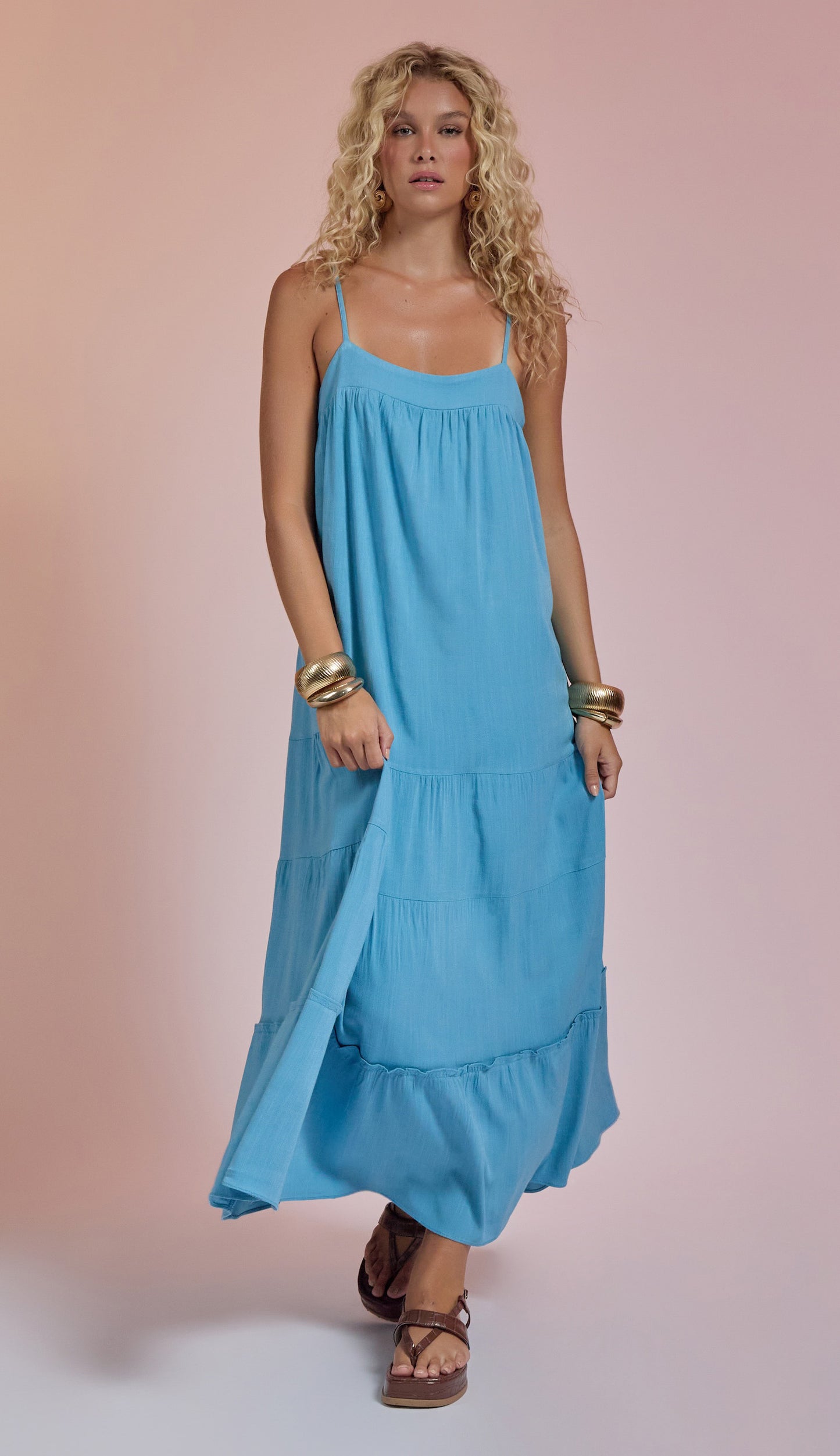 Vestido Camila Azul