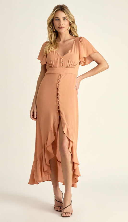 Vestido Frida Caramelo