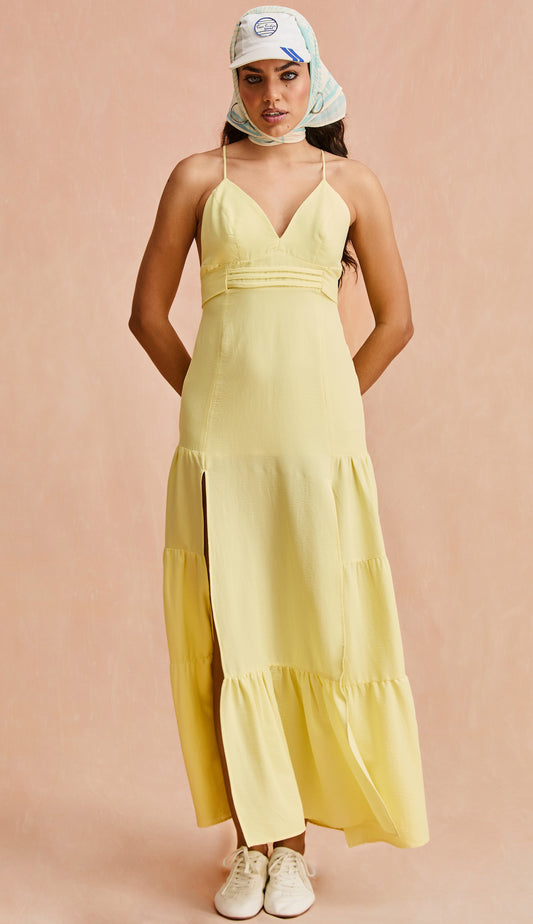 Vestido Melina Amarelo