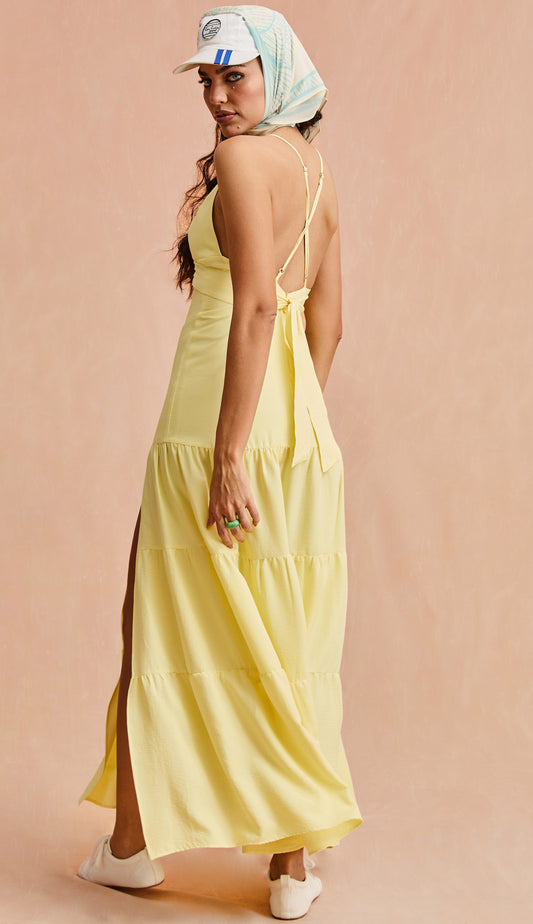 Vestido Melina Amarelo