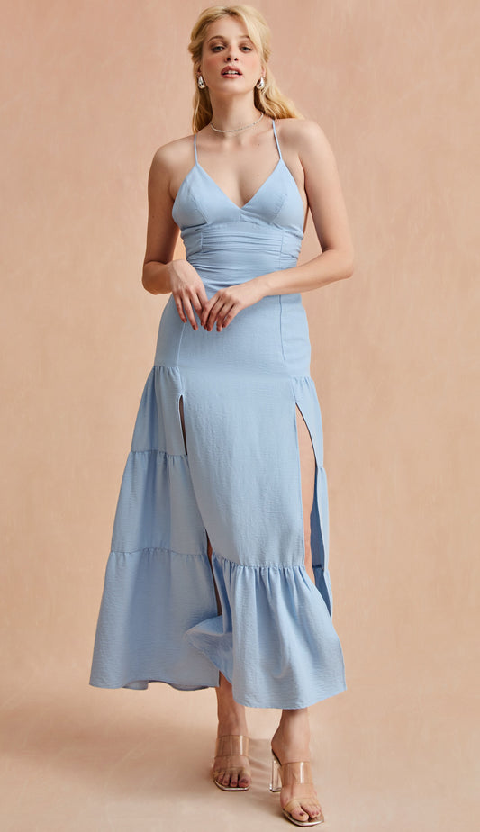Vestido Melina Azul