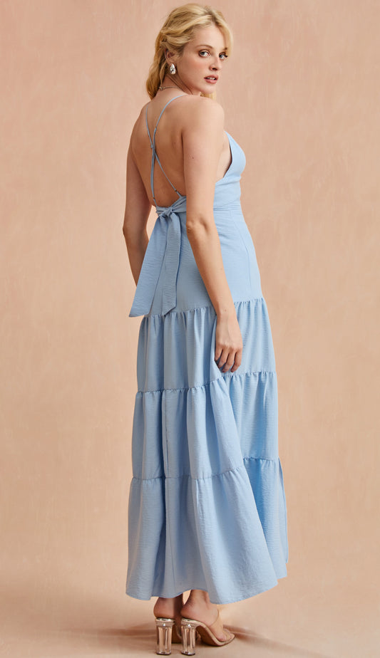 Vestido Melina Azul