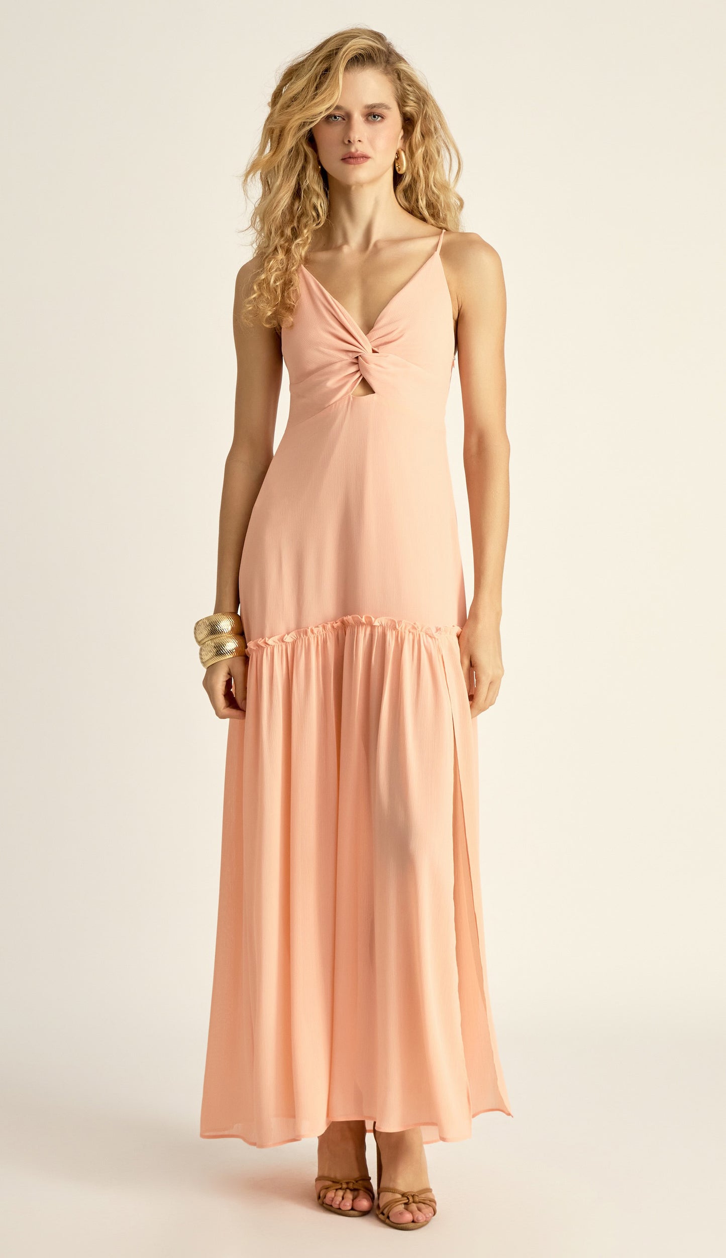 Vestido Maísa Pêssego