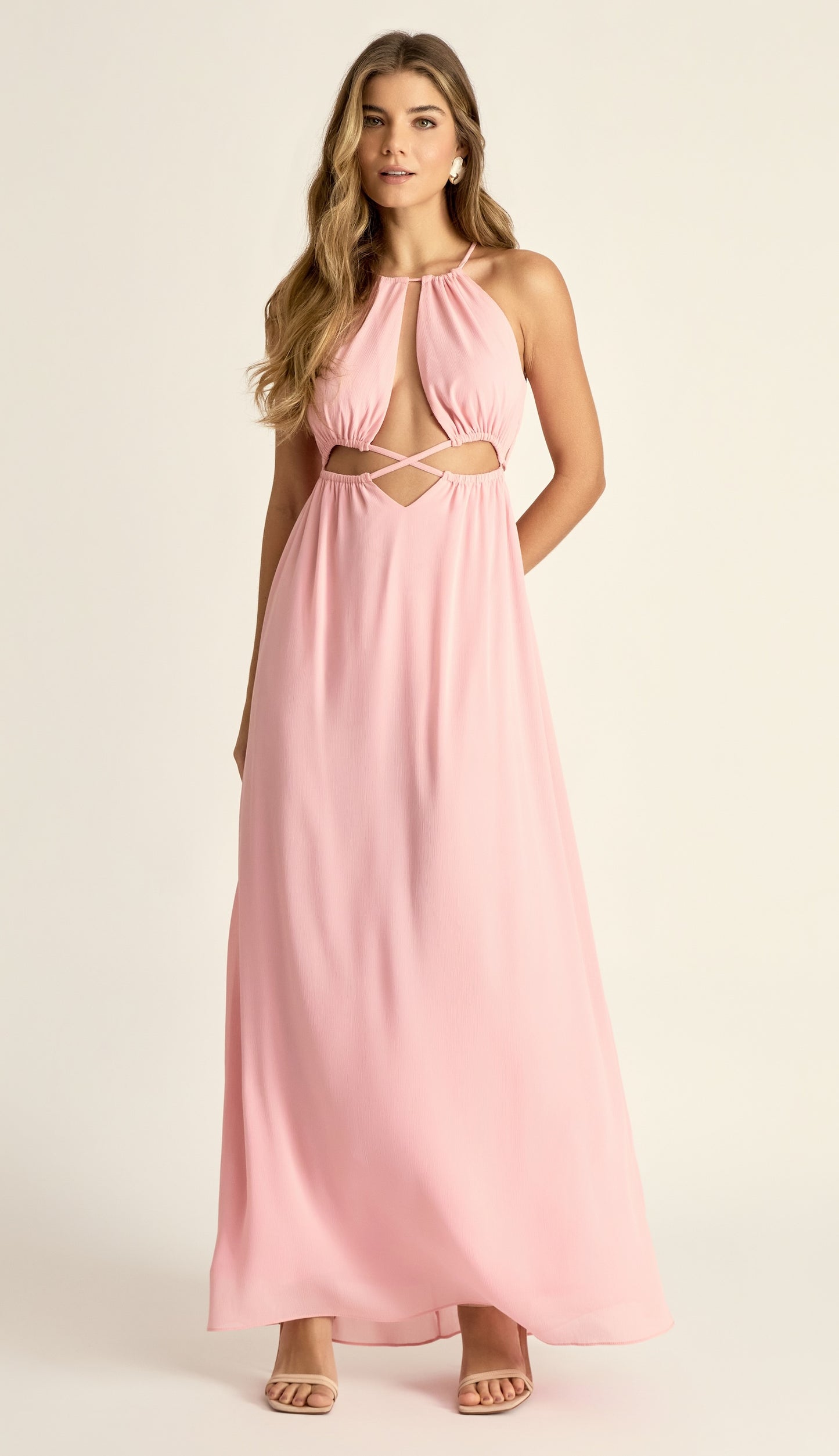 Vestido Micaela Rosa