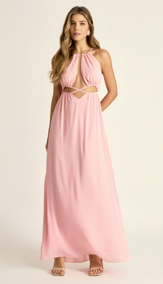 Vestido Micaela Rosa