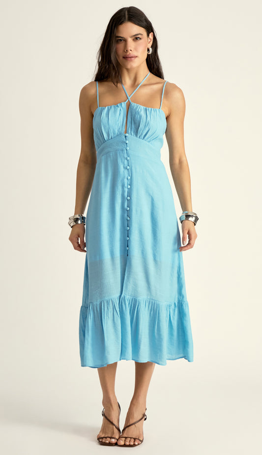 Vestido Selena Azul