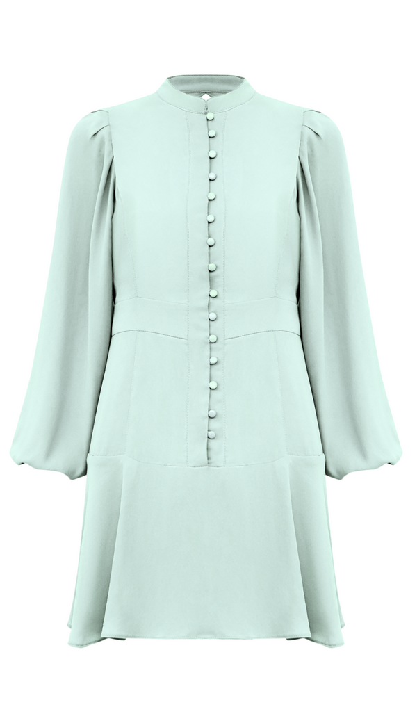 Vestido Curto Crepe Verbena | Laguna