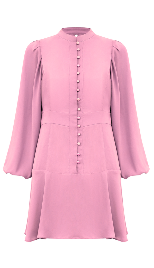 Vestido Curto Crepe Verbena | Laguna
