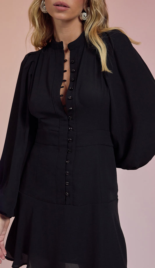 Vestido Verbena Preto