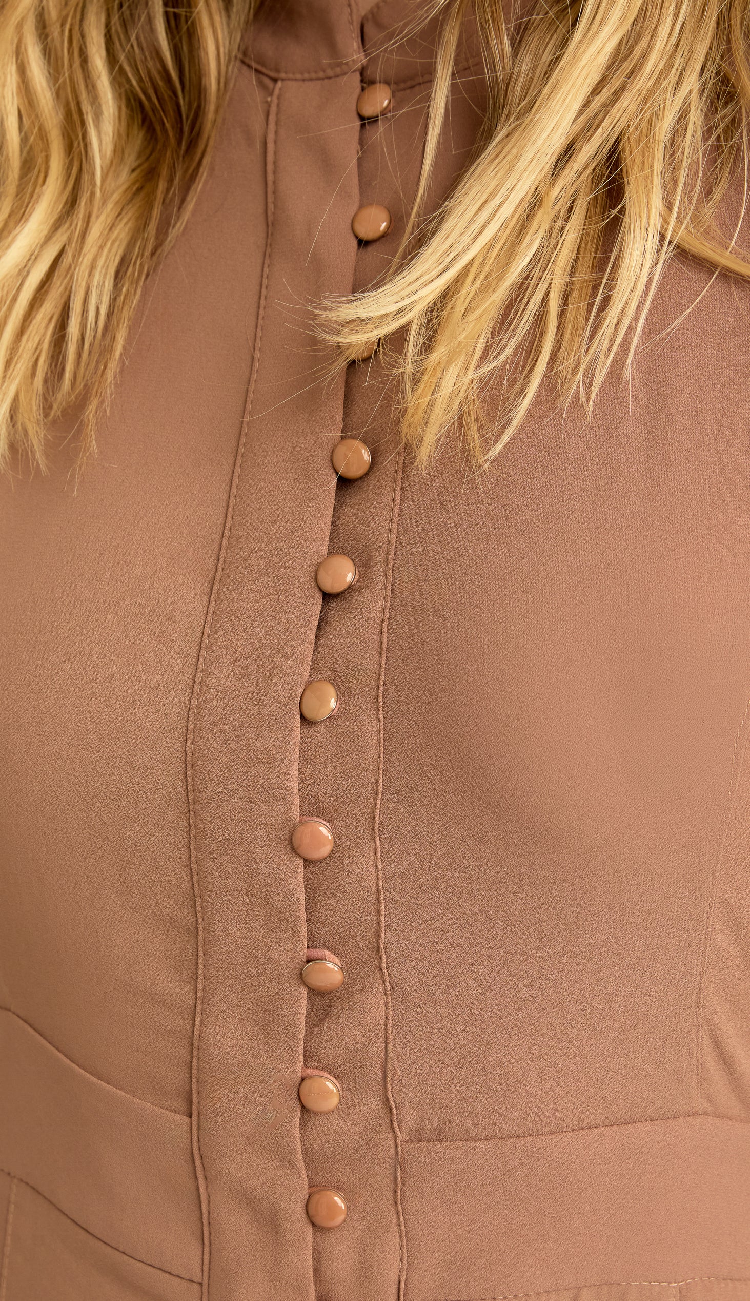 Vestido Curto Crepe Verbena | Laguna