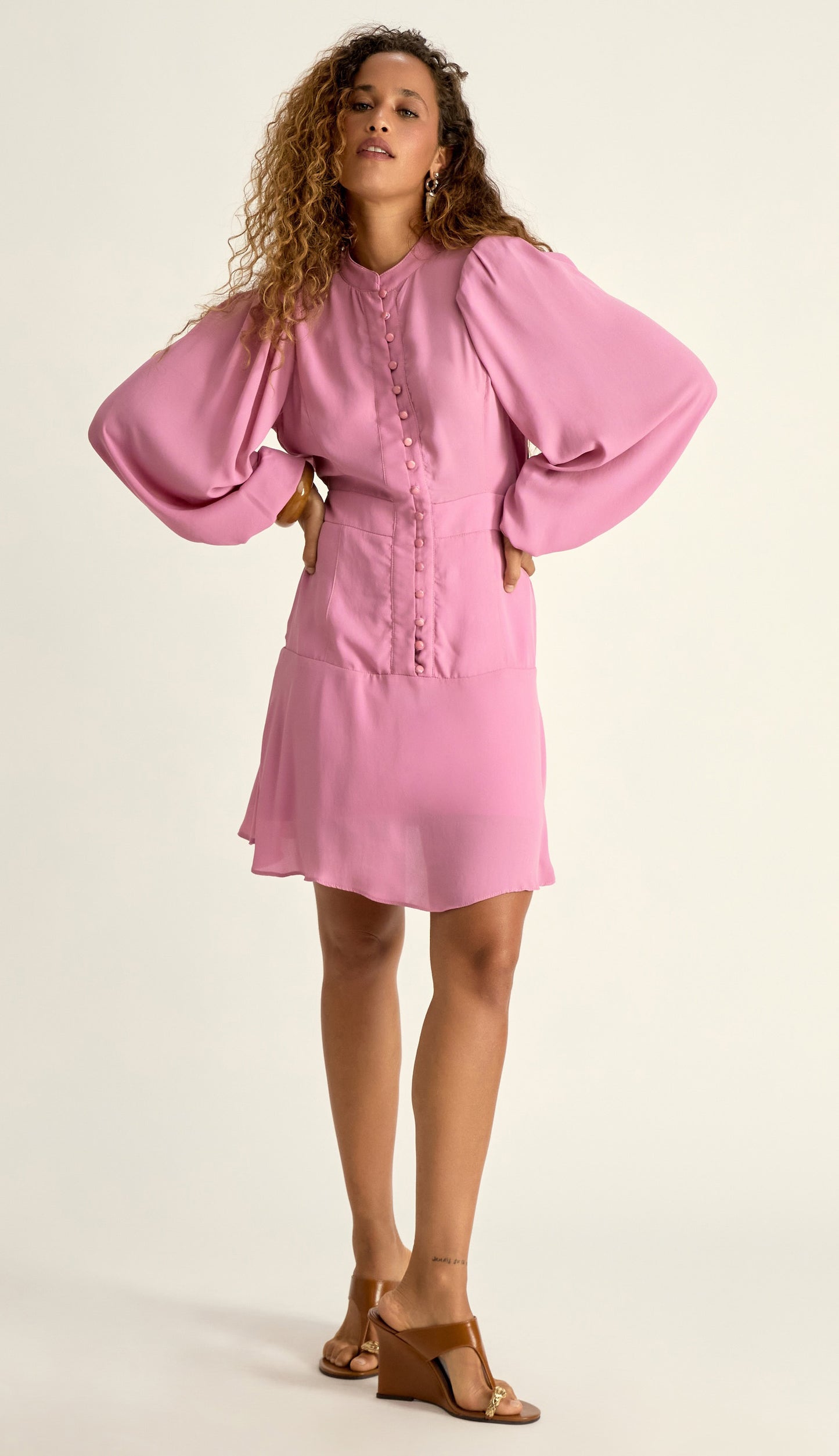 Vestido Verbena Rosa