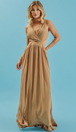 Vestido Catherine Caqui