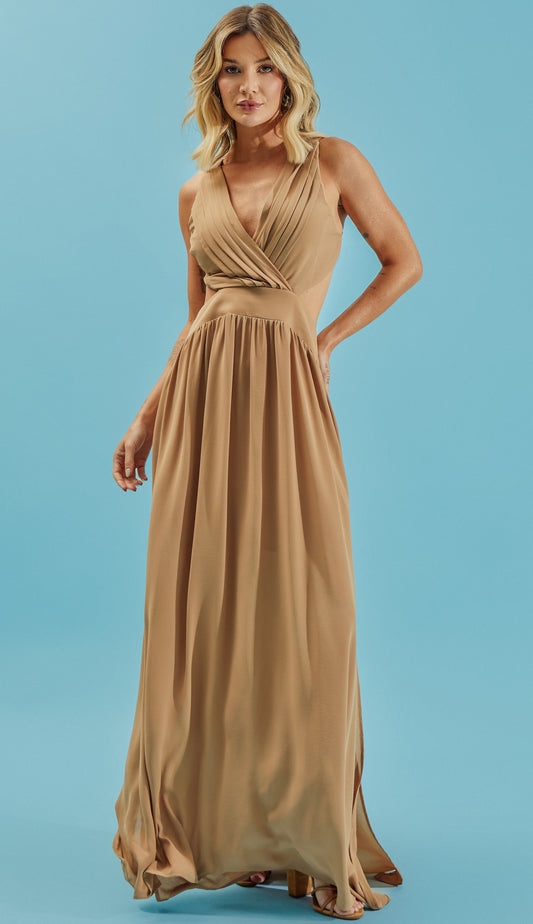 Vestido Catherine Caqui