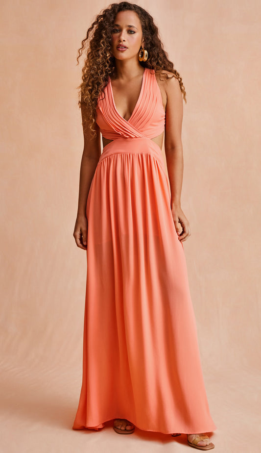 Vestido Catherine Pêssego