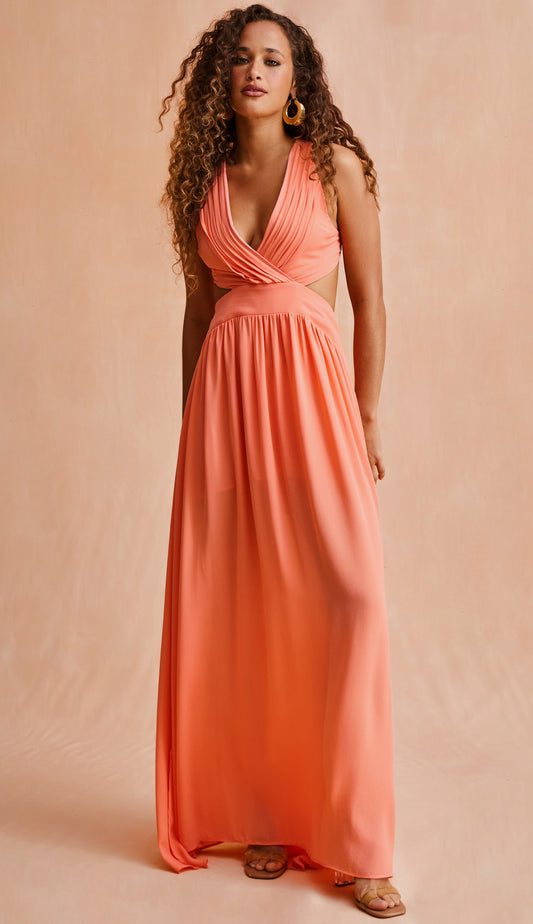 Vestido Catherine Pêssego