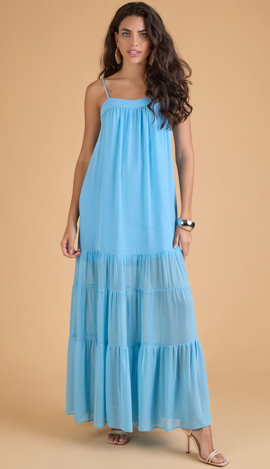 Vestido Carola Azul