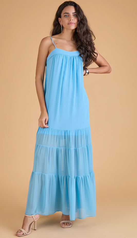 Vestido Carola Azul
