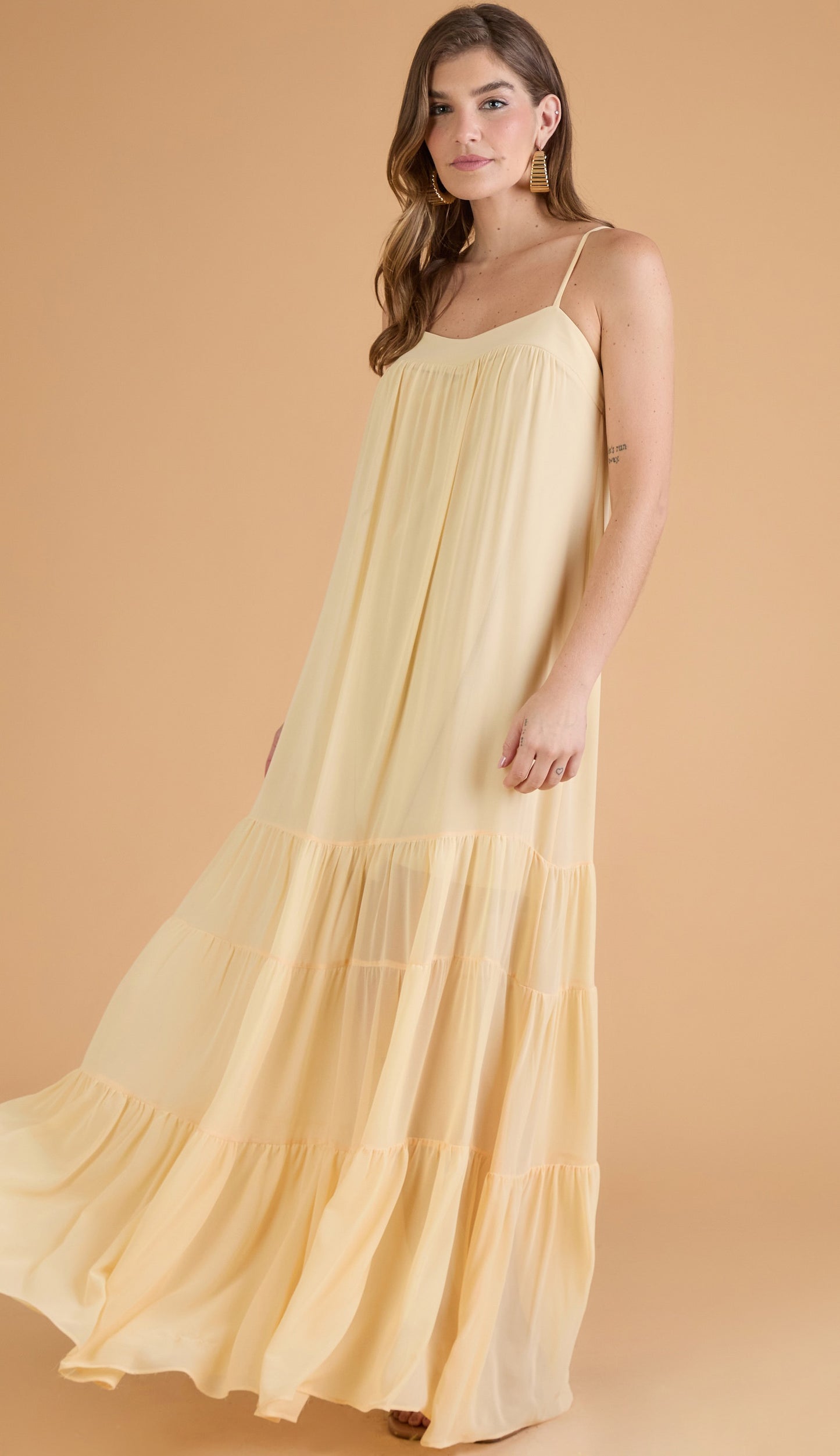 Vestido Carola Amarelo