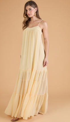 Vestido Carola Amarelo
