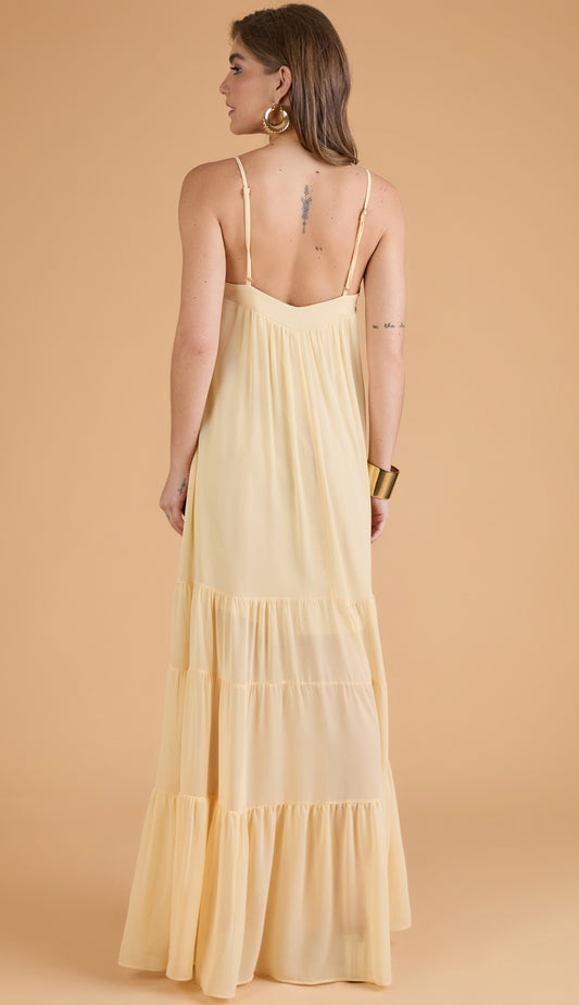 Vestido Carola Amarelo