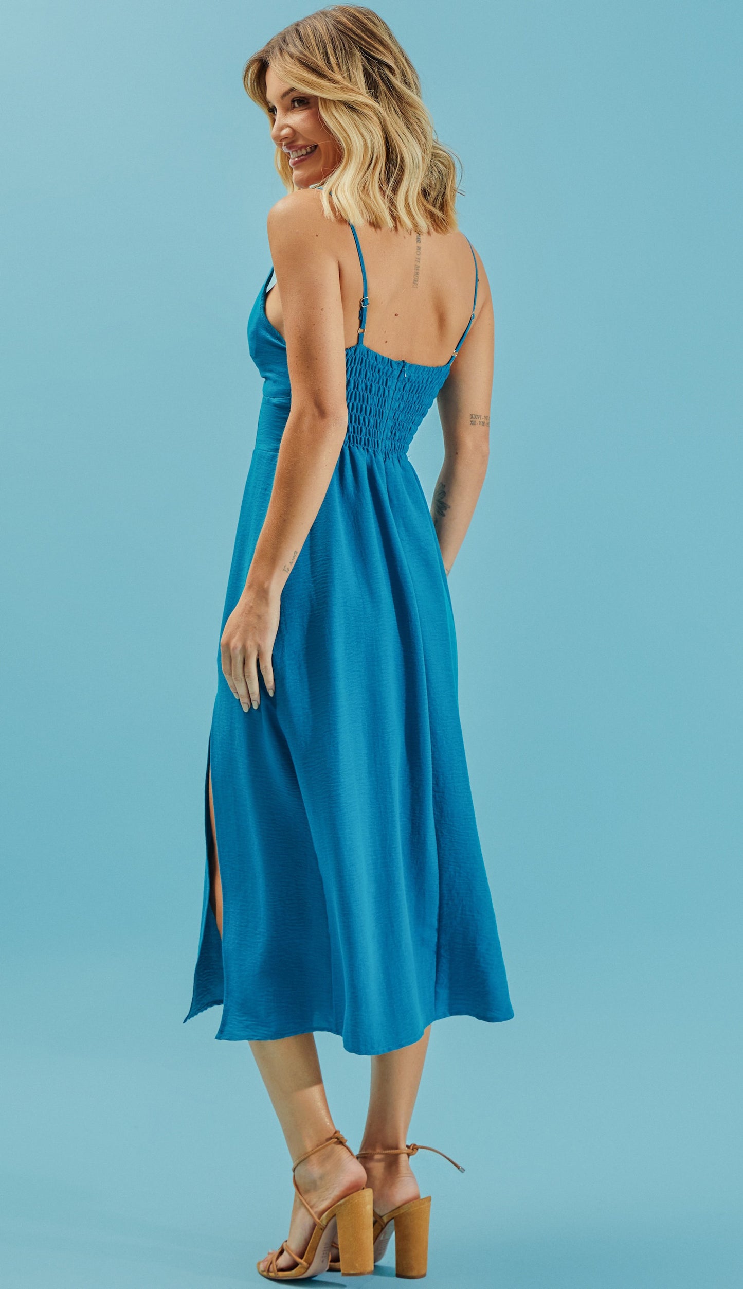 Vestido Iana Azul