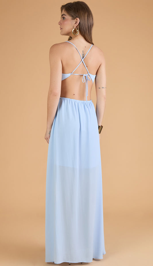 Vestido July Azul
