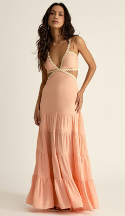 Vestido Nara Pêssego