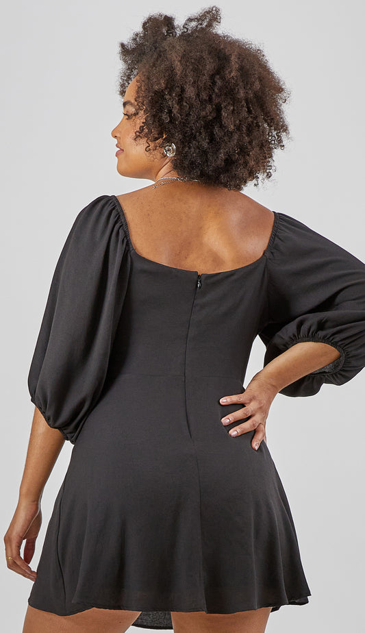 Vestido Olinda Preto