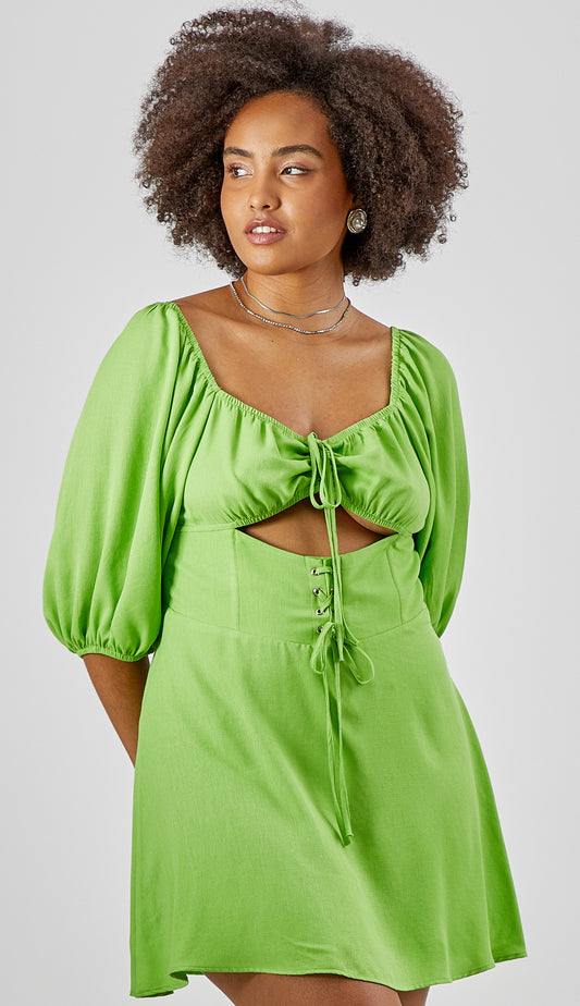 Vestido Olinda Verde