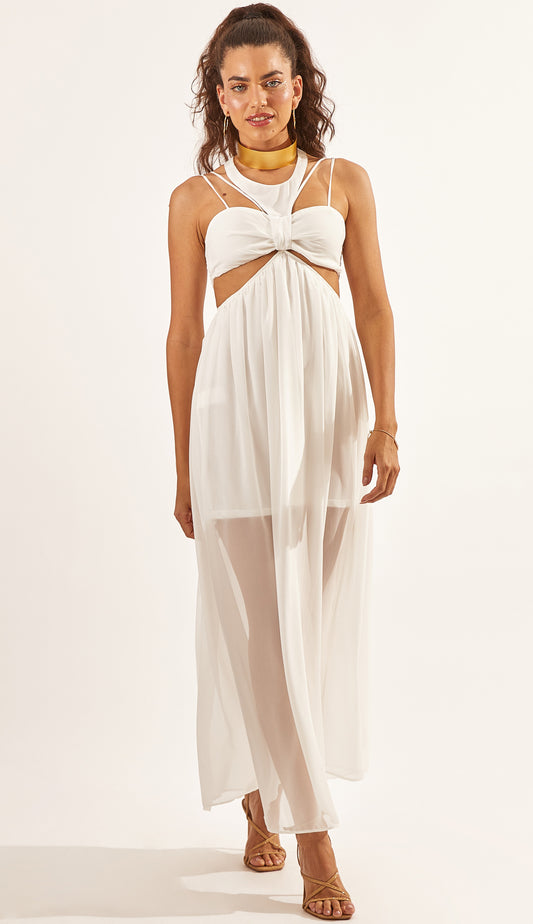 Vestido Romã Off White