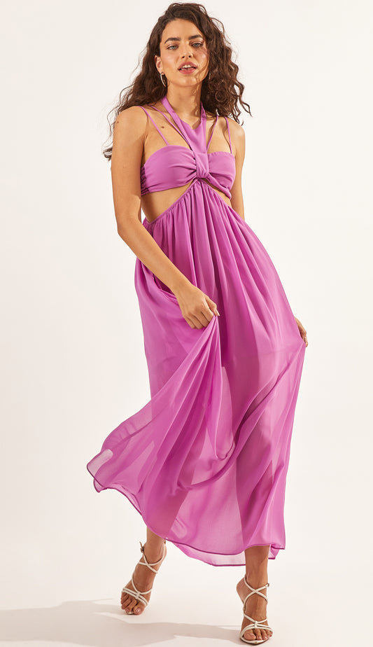 Vestido Romã Violeta