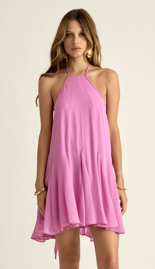 Vestido Salete Rosa