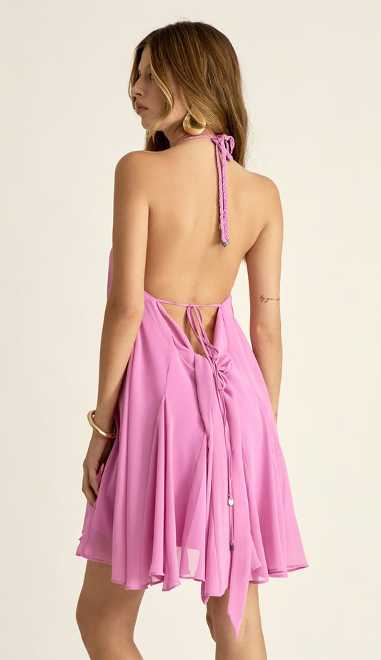 Vestido Salete Rosa