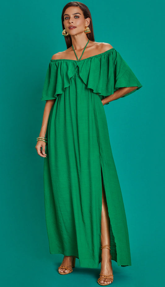 Vestido Alessandra Verde