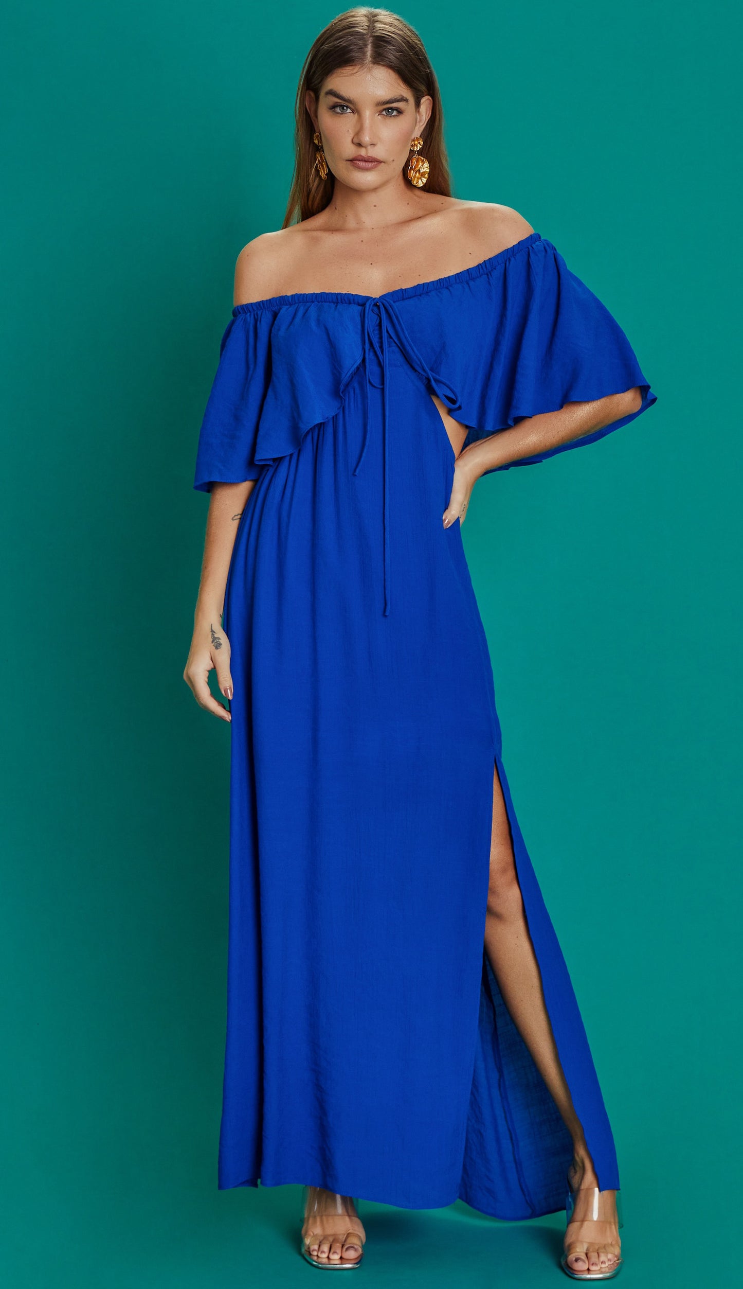 Vestido Alessandra Azul