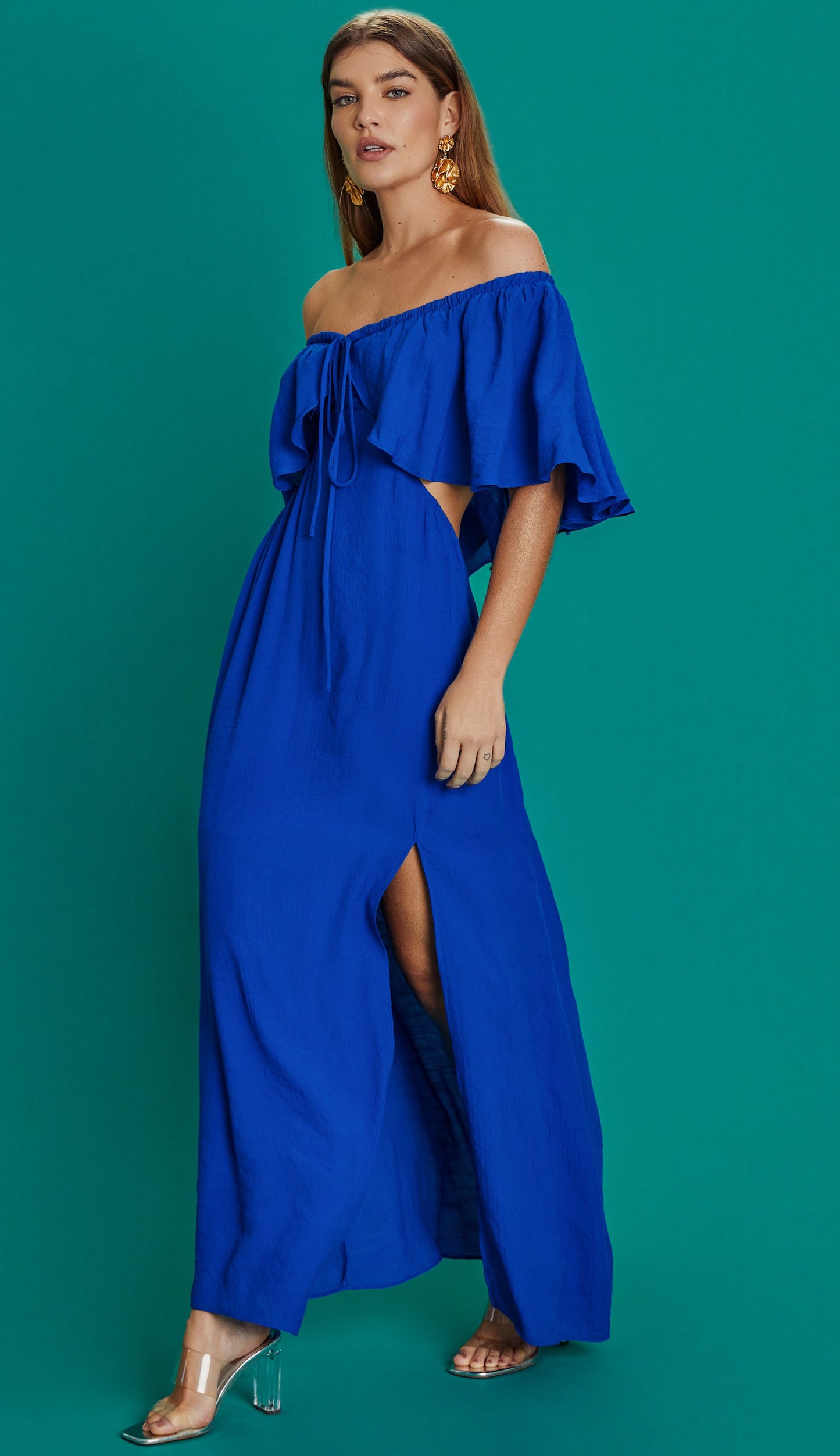 Vestido Alessandra Azul