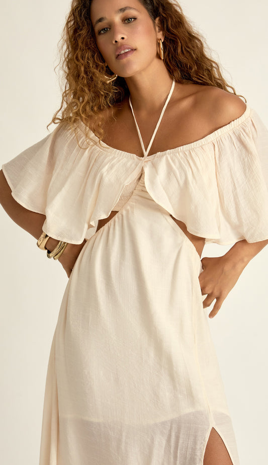 Vestido Alessandra Off White