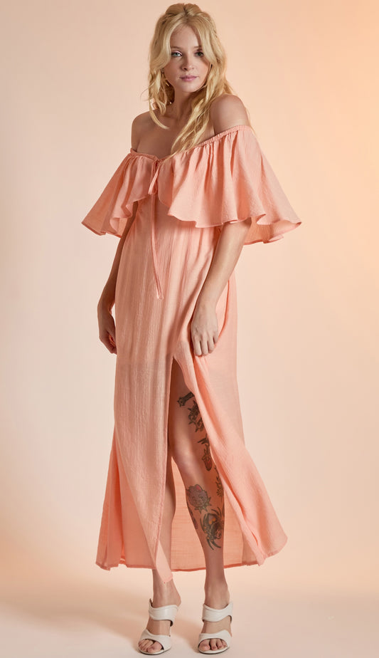 Vestido Alessandra Pêssego