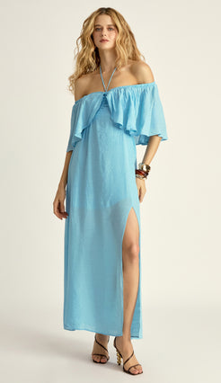 Vestido Alessandra Azul