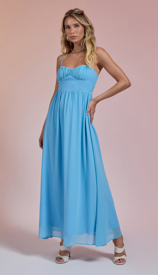 Vestido Clarita Azul