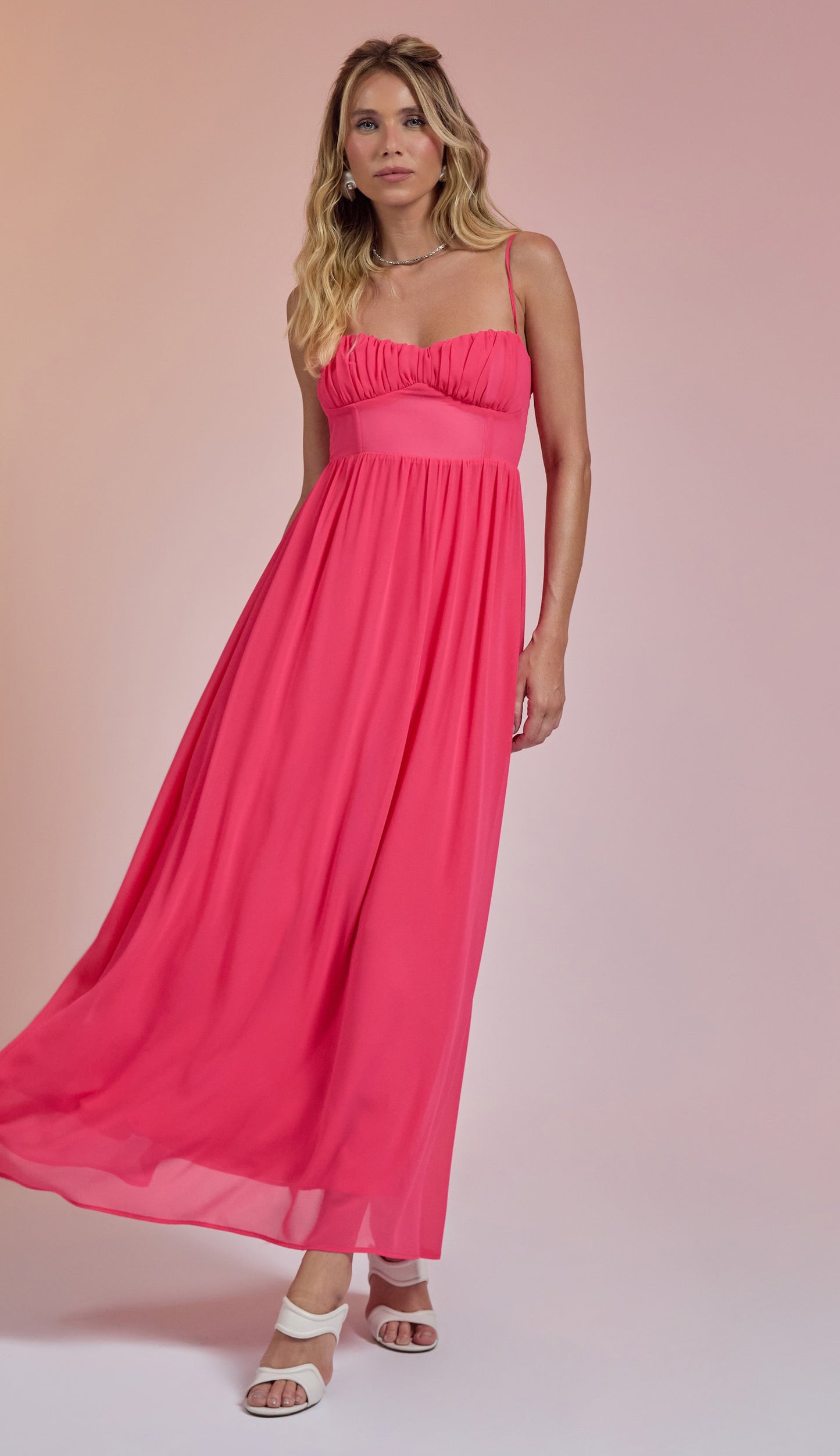 Vestido Clarita Cereja