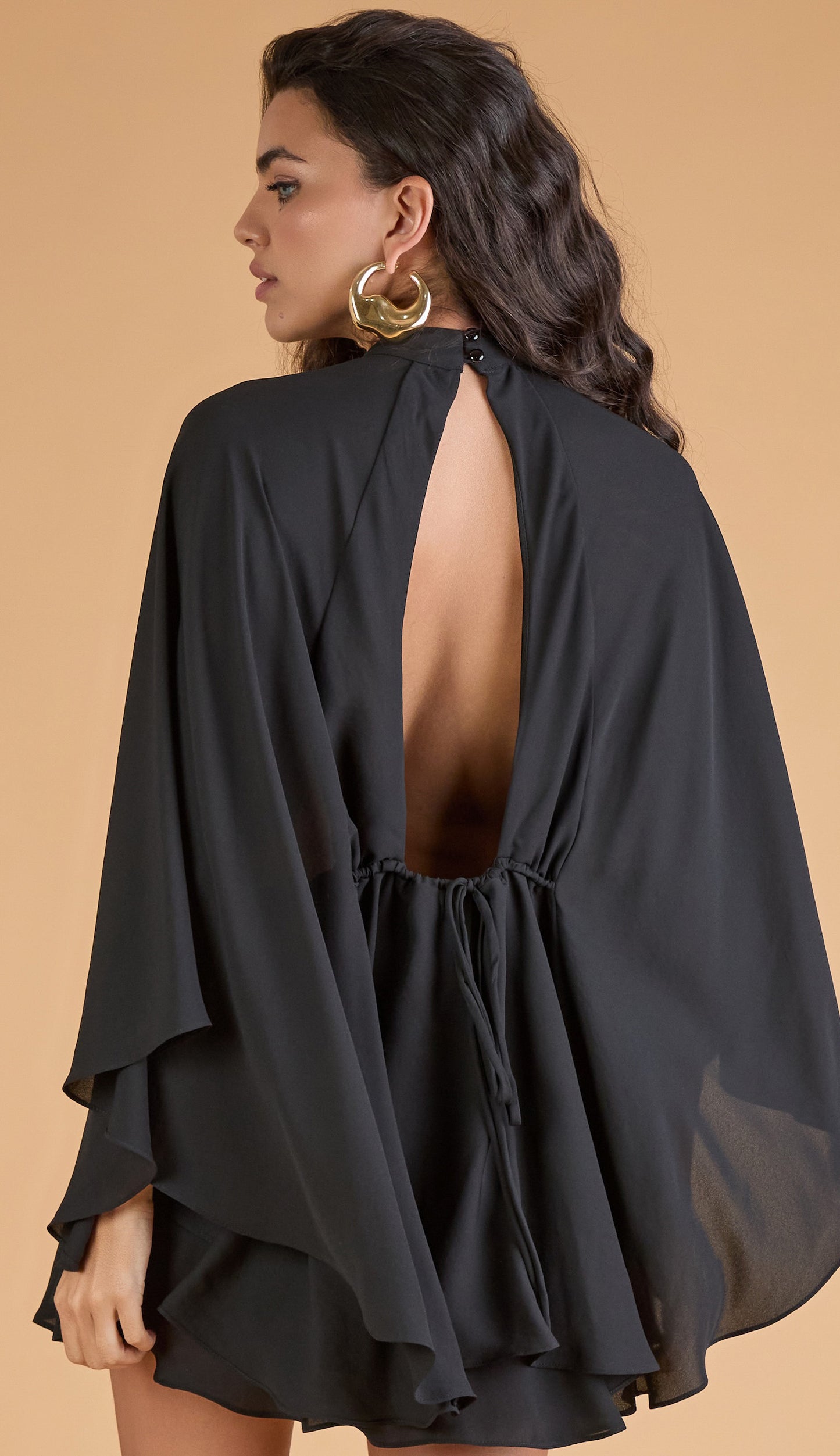 Vestido Estefani Preto