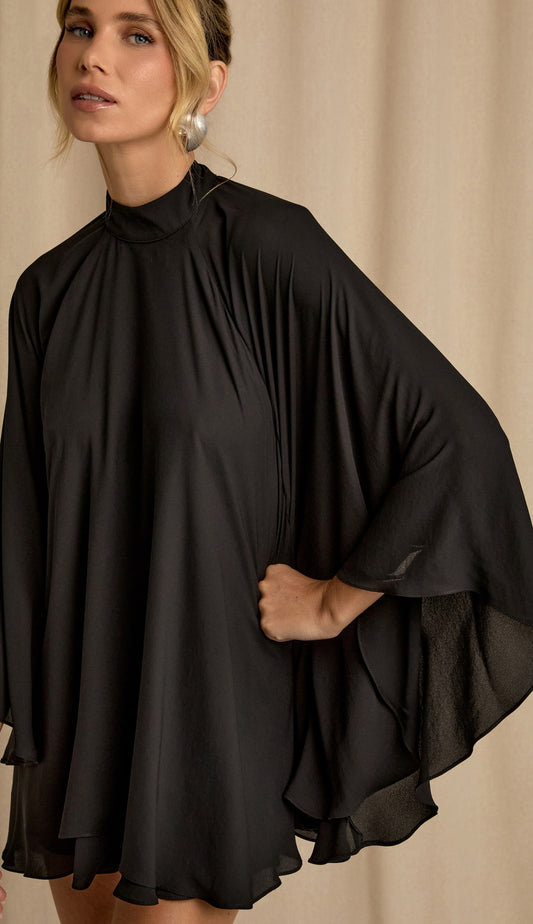 Vestido Estefani Preto