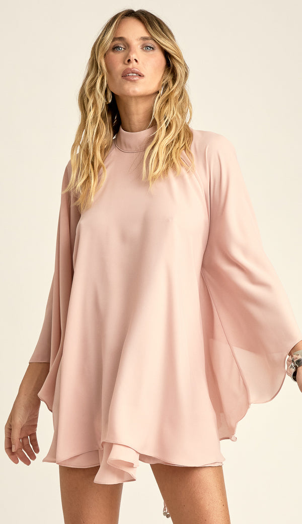Vestido Curto Crepe Estefani | Laguna