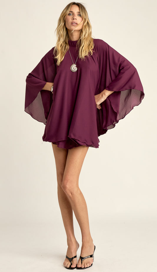 Vestido Curto Crepe Estefani | Laguna