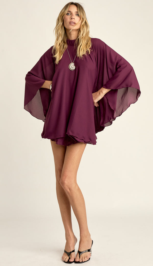 Vestido Curto Crepe Estefani | Laguna
